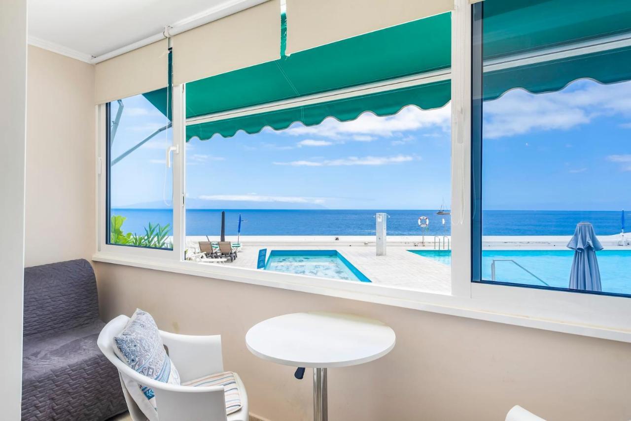 First Line Ocean View Studio Puerto de Santiago  Exterior photo
