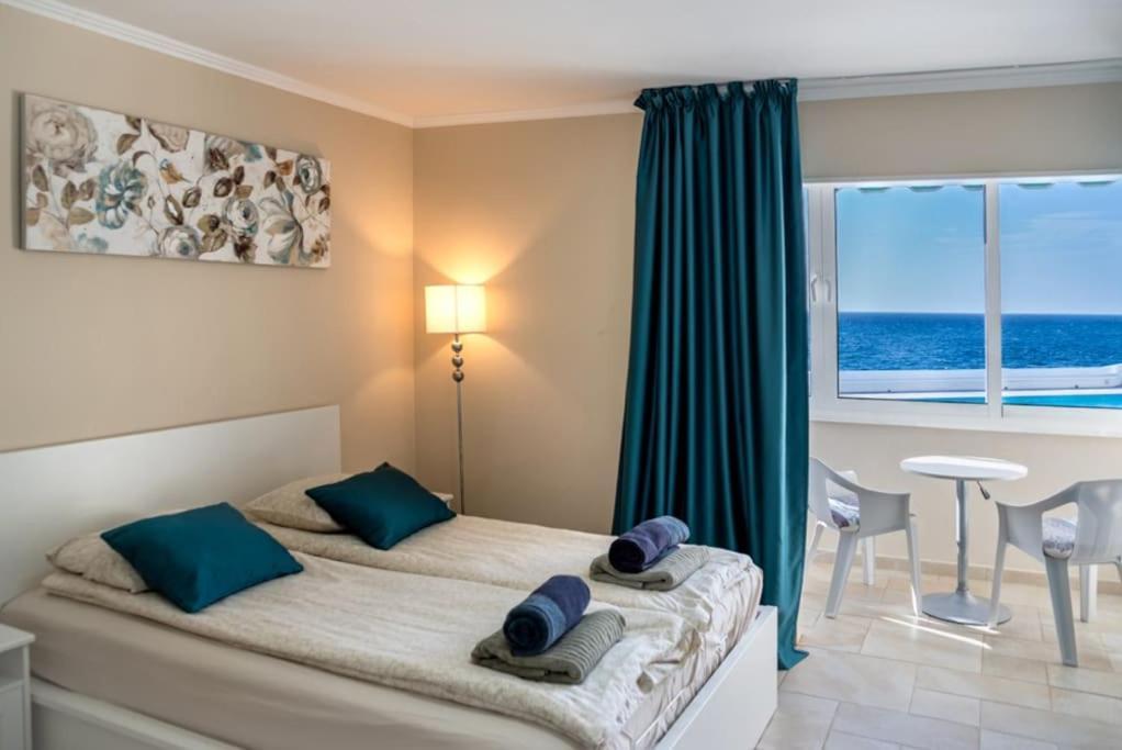 First Line Ocean View Studio Puerto de Santiago  Exterior photo